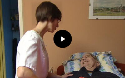 Sr Aurélie, religieuse et aide-soignante