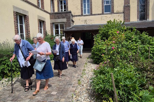 Pélerinage au Mesnil Saint Loup pour le Jubilé de l’Espérance