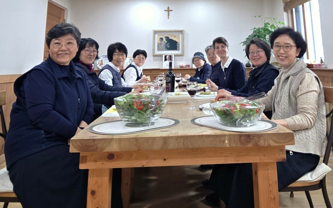 Visite des communautés de Corée du Sud du 9 au 20 mars 2026